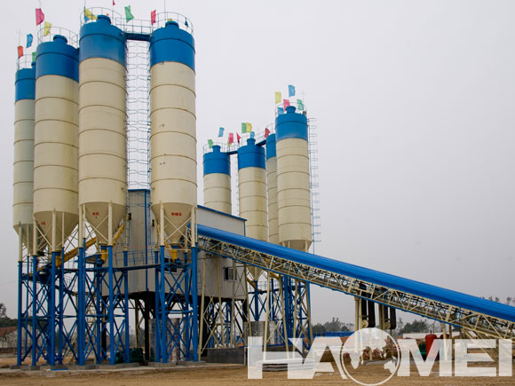 HZS150 Concrete Batching Plant